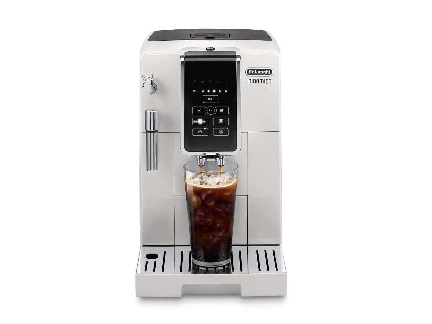 DeLonghi De'Longhi Dinamica Coffee/Espresso/Iced Coffee Maker | White 6 DeLonghi De'Longhi Dinamica Coffee/Espresso/Iced Coffee Maker | White - Image 4