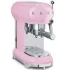 SMEG Espresso Machine | Pink 2 SMEG Espresso Machine | Pink -Deals Coffee & Espresso Store ecf01pkus
