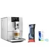 Jura ENA 8 Signature Line Automatic Coffee & Espresso Machine With Touch Screen | Massive Aluminum + Replacement Water Filter & Descaling Tabs -Deals Coffee & Espresso Store ekb ena8 filter tabs ma 1