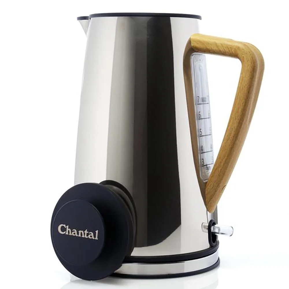Chantal 1.8 Qt. Oslo Collection Ekettle Electric Water Kettle | Polished Stainless Steel 3 Chantal 1.8 Qt. Oslo Collection Ekettle Electric Water Kettle | Polished Stainless Steel