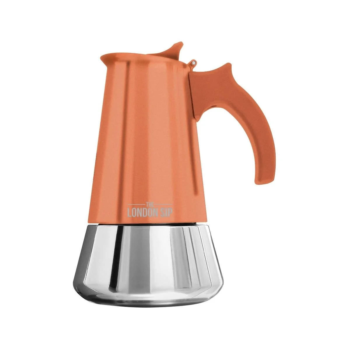 Escali London Sip 6 Cup Stainless Steel Espresso Maker | Copper 3 Escali London Sip 6 Cup Stainless Steel Espresso Maker | Copper