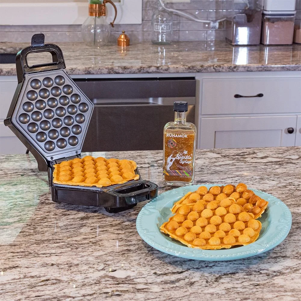 Cucina Pro CucinaPro Bubble Waffler | Black 7 Cucina Pro CucinaPro Bubble Waffler | Black - Image 5