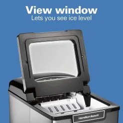 Hamilton Beach Home Hamilton Beach Portable Ice Maker -Deals Coffee & Espresso Store hamilton beach stainless steel countertop ice maker see through window