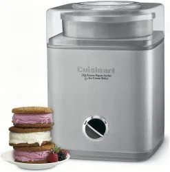 Cuisinart Pure Indulgence 2-Quart Frozen Yogurt/Sorbet & Ice Cream Maker