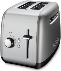 KitchenAid 2-Slice Toaster With Manual Lift Lever | Contour Silver