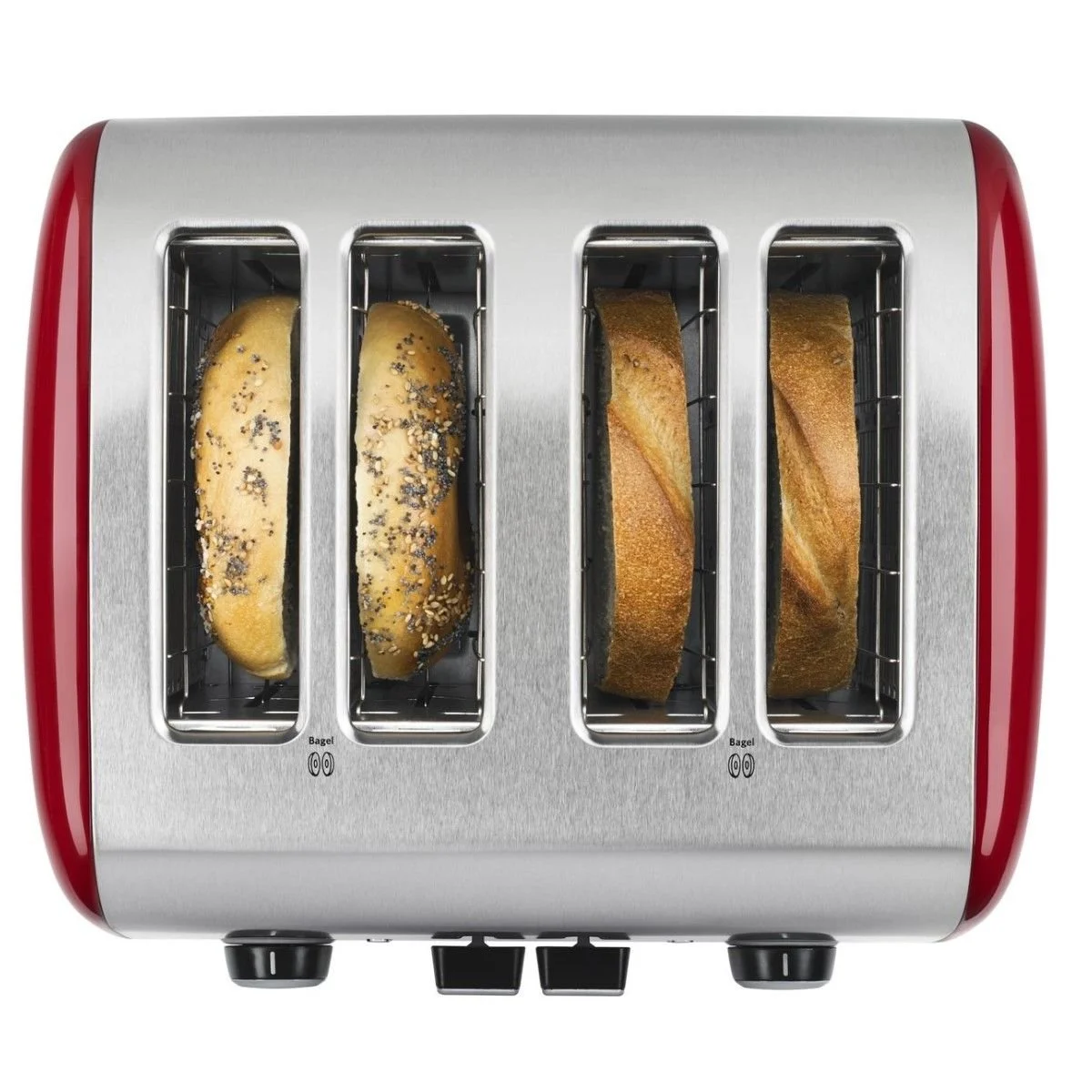 KitchenAid 4-Slice Toaster With Manual High-Lift Lever | Empire Red 4 KitchenAid 4-Slice Toaster With Manual High-Lift Lever | Empire Red - Image 2