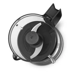 KitchenAid Refurbished 3.5-Cup Mini Food Processor | Contour Silver -Deals Coffee & Espresso Store kfc3516cu kitchenaid mini food processor contour silver 1