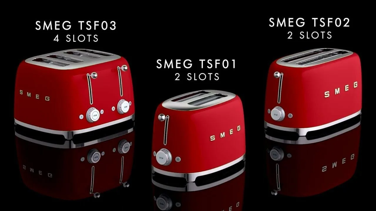 SMEG 2-Slice Toaster | White 5 SMEG 2-Slice Toaster | White - Image 3