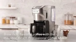 Hamilton Beach Home Hamilton Beach 12-Cup Professional Programmable Coffee Maker | Silver 17 Hamilton Beach Home Hamilton Beach 12-Cup Professional Programmable Coffee Maker | Silver -Deals Coffee & Espresso Store maxresdefault 148 33
