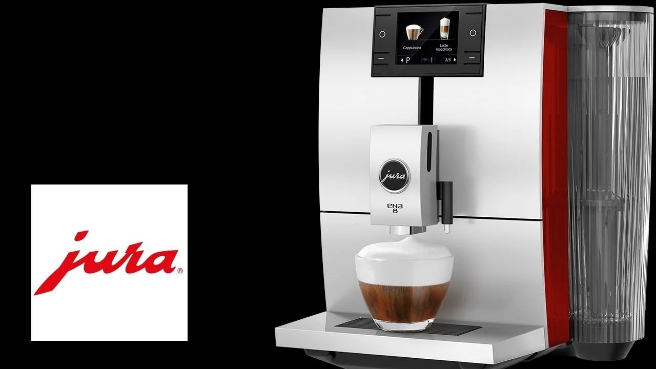 Jura ENA 8 Signature Line Automatic Coffee & Espresso Machine With Touch Screen | Massive Aluminum + Smart Connect + Milk Cooler + Replacement Water Filter & Descaling Tabs 10 Jura ENA 8 Signature Line Automatic Coffee & Espresso Machine With Touch Screen | Massive Aluminum + Smart Connect + Milk Cooler + Replacement Water Filter & Descaling Tabs - Image 8