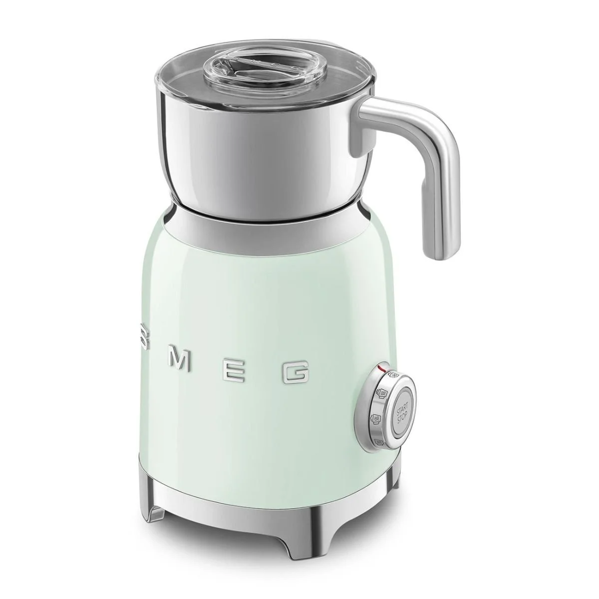 SMEG Tritan Renew Milk Frother | Pastel Green 5 SMEG Tritan Renew Milk Frother | Pastel Green - Image 3