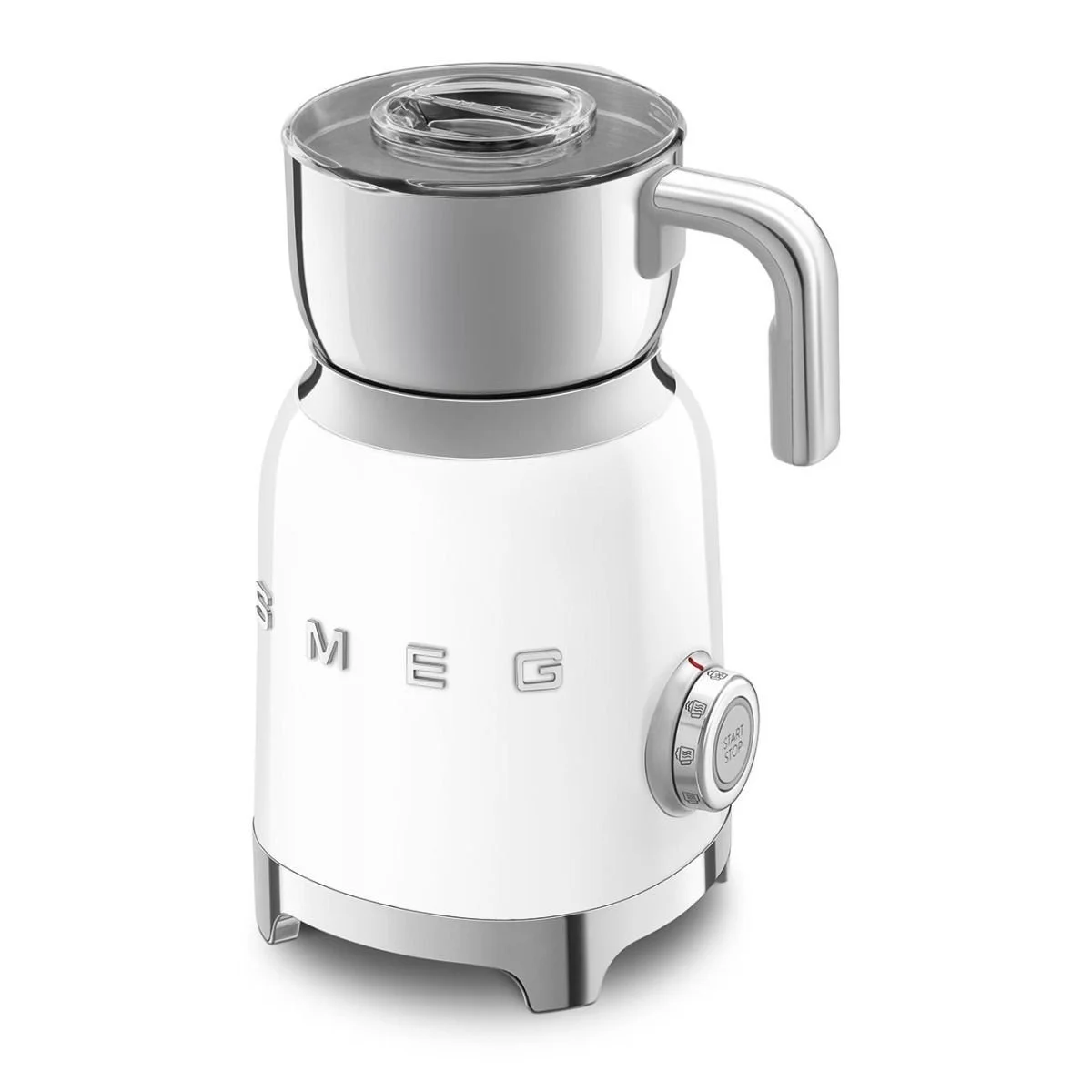 SMEG Tritan Renew Milk Frother | White 5 SMEG Tritan Renew Milk Frother | White - Image 3