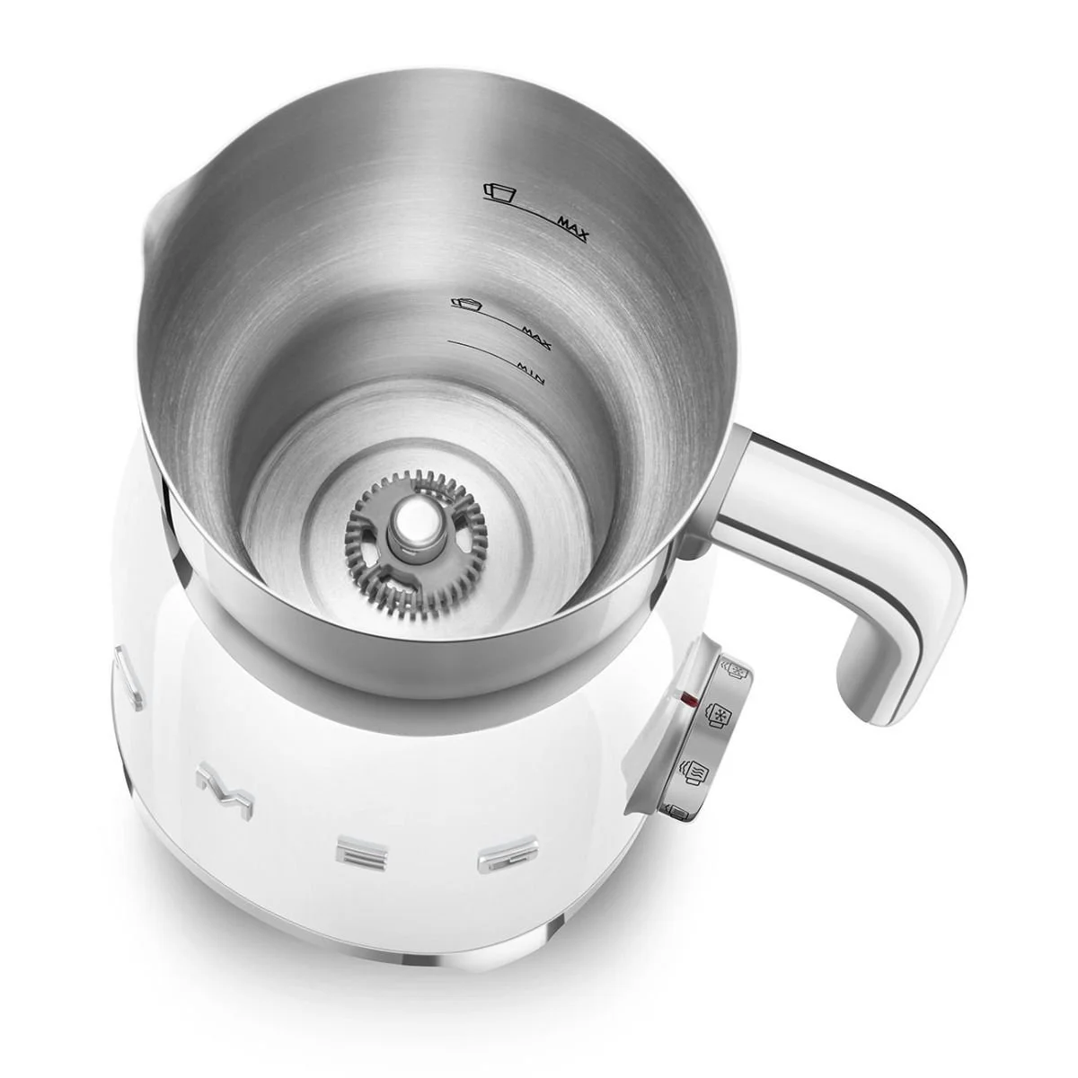 SMEG Tritan Renew Milk Frother | White 7 SMEG Tritan Renew Milk Frother | White - Image 5