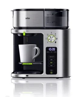 Braun 10-Cup MultiServe Drip Coffee/Iced Coffee Machine | Stainless Steel 12 Braun 10-Cup MultiServe Drip Coffee/Iced Coffee Machine | Stainless Steel -Deals Coffee & Espresso Store new 4