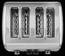 KitchenAid 4-Slice Toaster With Manual High-Lift Lever | Brushed Stainless Steel -Deals Coffee & Espresso Store p170145 11z