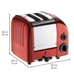 Dualit NewGen Classic 2-Slice Toaster | Candy Apple Red -Deals Coffee & Espresso Store red5