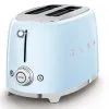 SMEG 2-Slice Toaster | Pastel Blue -Deals Coffee & Espresso Store smeg 50 s retro 2 slice toaster oven tsf01pbus