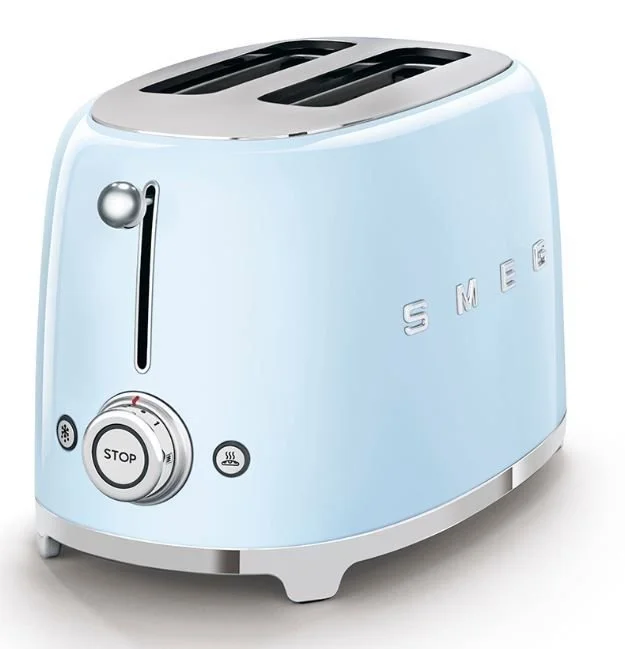 SMEG 2-Slice Toaster | Pastel Blue 3 SMEG 2-Slice Toaster | Pastel Blue