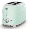 SMEG 2-Slice Toaster | Pastel Green -Deals Coffee & Espresso Store smeg 50 s retro 2 slice toaster oven tsf01pgus