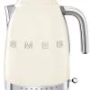 SMEG Variable Temperature Electric Water Kettle | Cream