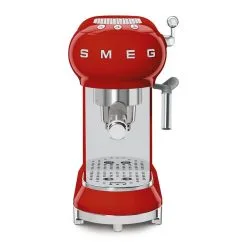 SMEG Espresso Machine | Red -Deals Coffee & Espresso Store smeg red esp 4