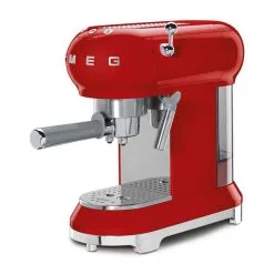 SMEG Espresso Machine | Red -Deals Coffee & Espresso Store smeg red esp 5
