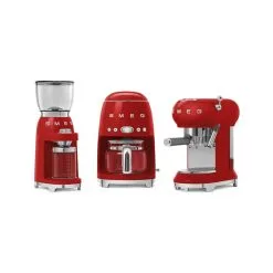SMEG Espresso Machine | Red -Deals Coffee & Espresso Store smeg red esp 6