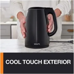 Krups 10-Cup Cool Touch Kettle With Heat Protection | Black 11 Krups 10-Cup Cool Touch Kettle With Heat Protection | Black -Deals Coffee & Espresso Store supplemental2 5