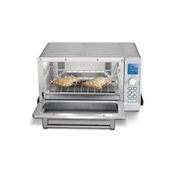 Cuisinart Deluxe Convection Toaster Oven Broiler | White & Stainless Steel 13 Cuisinart Deluxe Convection Toaster Oven Broiler | White & Stainless Steel -Deals Coffee & Espresso Store tob135wn e