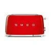 SMEG 4-Slice Toaster | Red -Deals Coffee & Espresso Store tsf02rdus