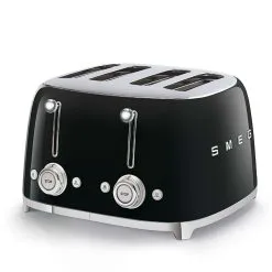 Deals Coffee & Espresso Store 5 SMEG 4-Slot Toaster | Black