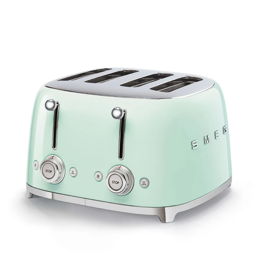 SMEG 4-Slot Toaster | Pastel Green 3 SMEG 4-Slot Toaster | Pastel Green