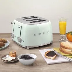 SMEG 4-Slot Toaster | Pastel Green 9 SMEG 4-Slot Toaster | Pastel Green -Deals Coffee & Espresso Store tsf03pgus 15