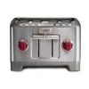 Wolf Gourmet 4-Slice Toaster | Red Knobs -Deals Coffee & Espresso Store wgtr104s