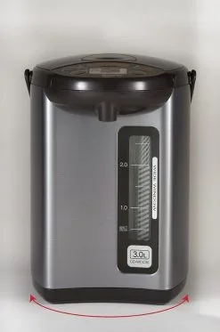 Zojirushi Micom Water Boiler & Warmer - 3 Liters -Deals Coffee & Espresso Store zojirushi micom water boilter warmer front view